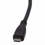 USB-C verlengkabel 20 centimeter zwart