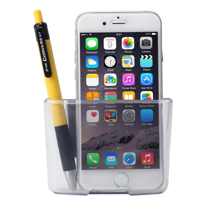 Telefoonhouder dashboard transparante box